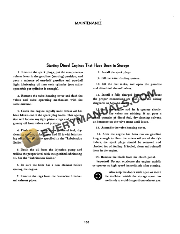 Case 400 Farmall Diesel Tractor Operator Manual 1004382R4-5