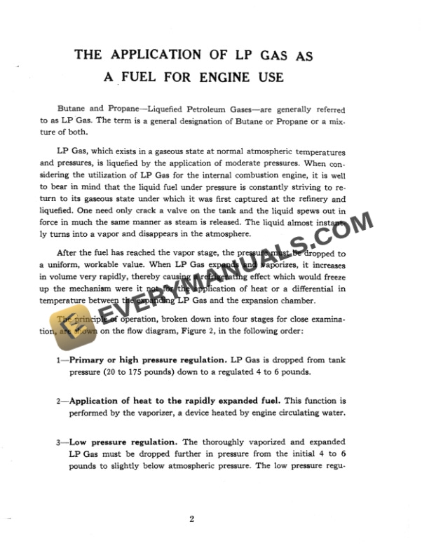 Case 400 Series Gasoline Tractor Operator Manual 6202-2