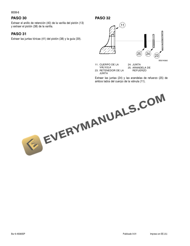 Case 40XT Skid Steer Service Manual 6-45070 SP-5
