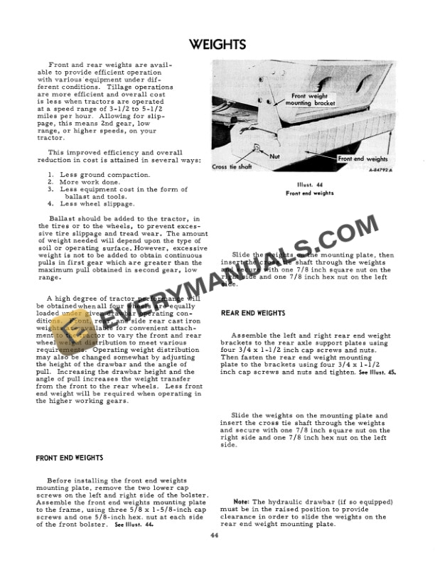 Case 4100 Tractor Operator Manual 1082532R4 PDF 6 Case 4100 Tractor Operator Manual 1082532R4 PDF - Image 4