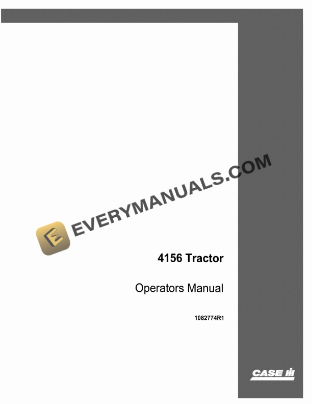 Case 4156 Tractor Operator Manual 1082774R1 PDF 2 case 4156 tractor operator manual 1082774r1 1