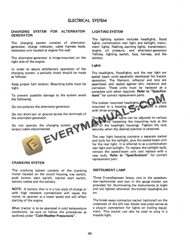 Case 4186 Tractor Operator Manual 1084543R1 PDF 6 Case 4186 Tractor Operator Manual 1084543R1 PDF - Image 4