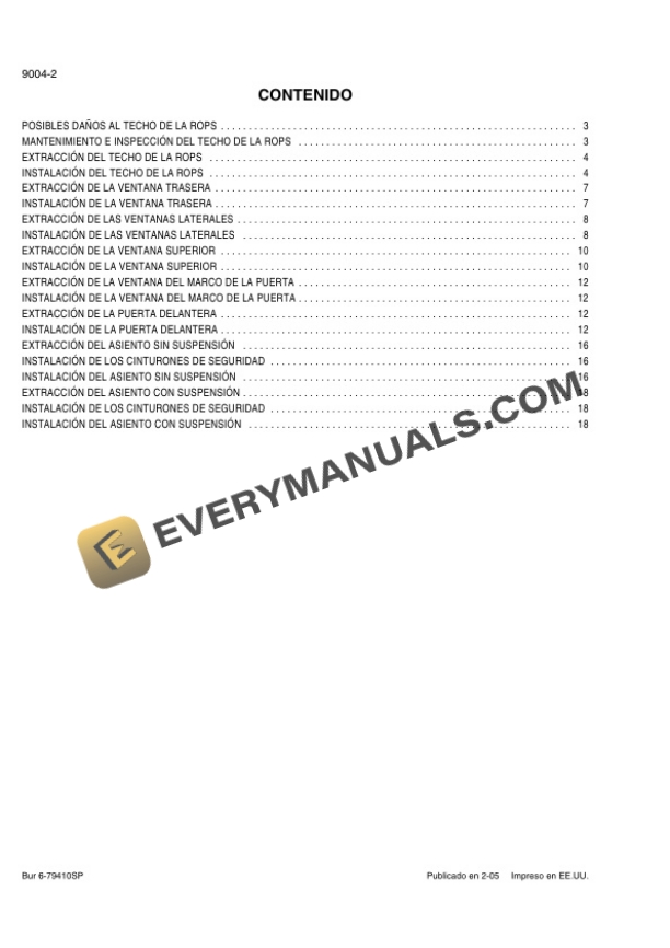 Case 430, 440 Skid Steer and 440CT Compact Track Loader Repair Manual 5-4941.-5