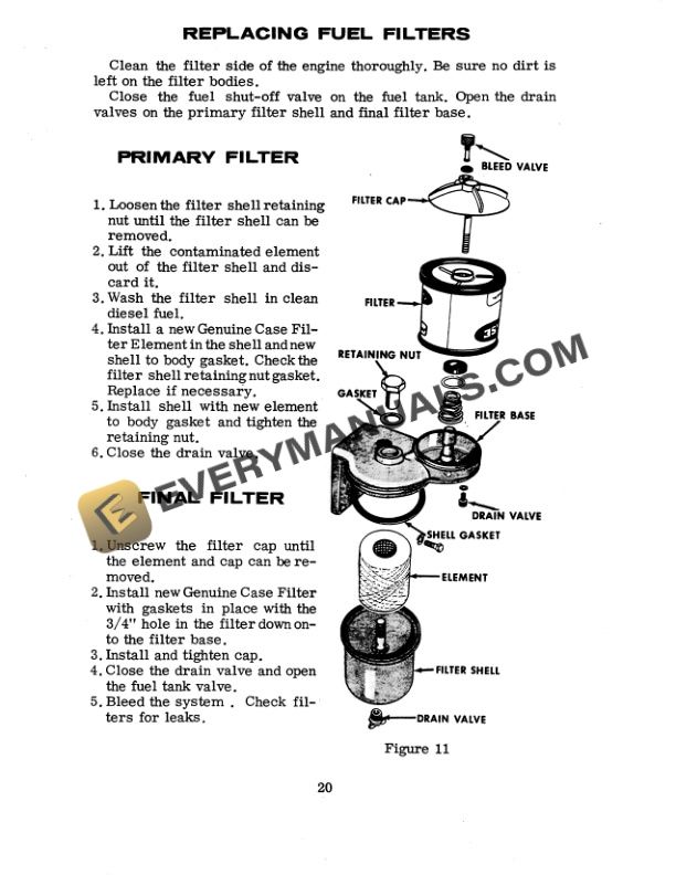 Case 430, 530, 630 Series Diesel Wheel Tractor Operator Manual 9-74891-5