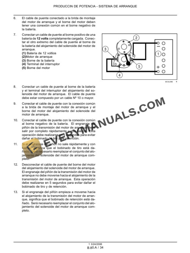 Case 435, 445CT, 445 Tractor Repair Manual 6-75491ES-3