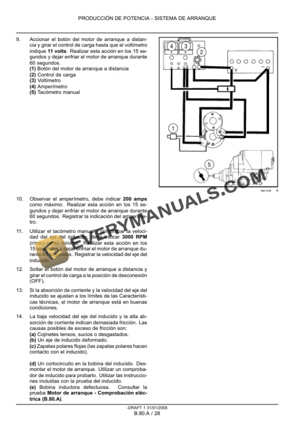 Case 435, 445CT, 445 Tractor Repair Manual 87492113-3