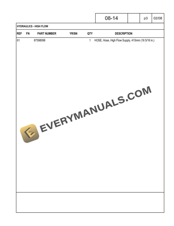 Case 445, 445CT Series 3 Skid Steer, Compact Track Loader Parts Catalog 87632293NA-4