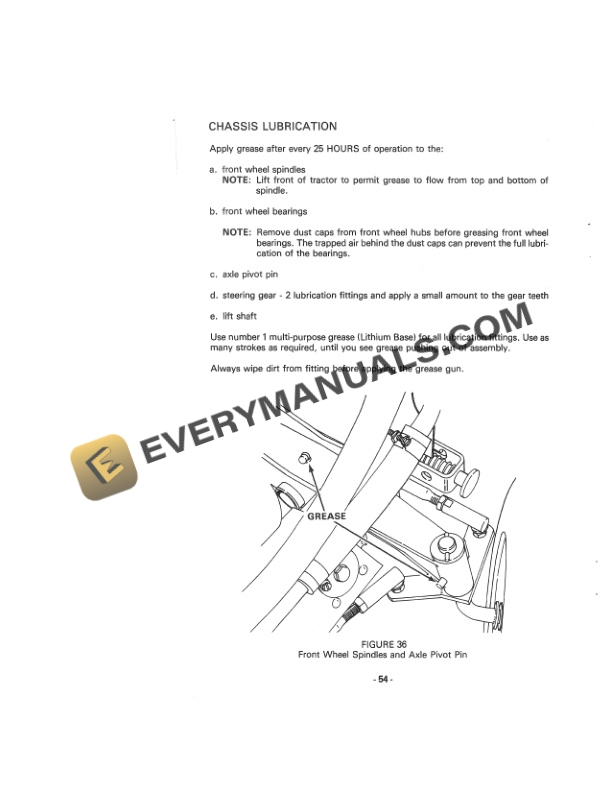 Case 446, 448 Tractor Operator Manual 9-7083.-5