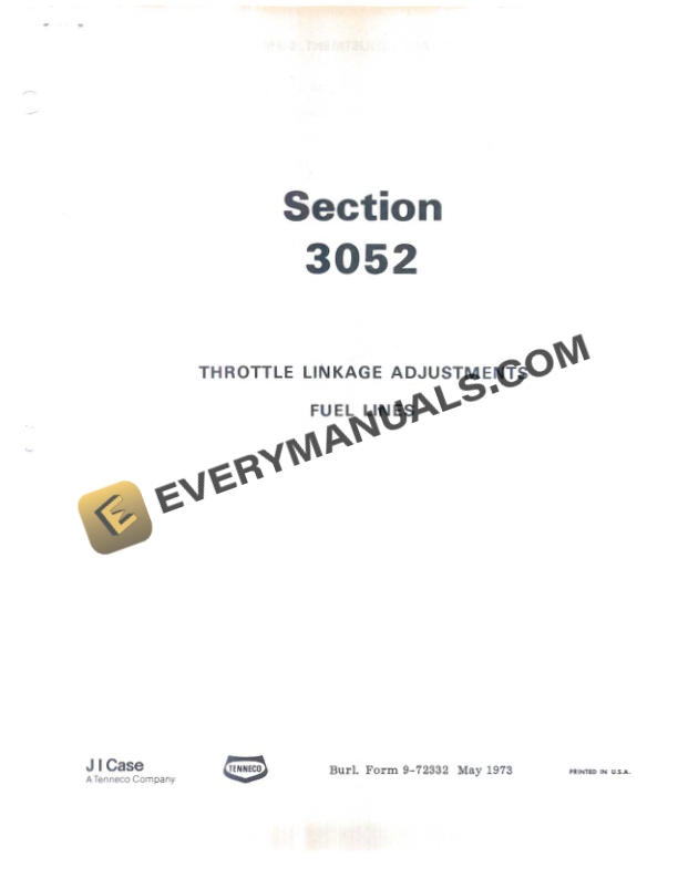 Case 450 Crawler Service Manual 9-72332 PDF 4 Case 450 Crawler Service Manual 9-72332 PDF - Image 2