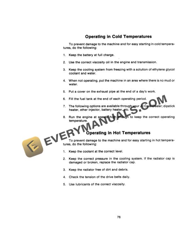 Case 450B, 455B Crawler Operator Manual 9-6403 PDF 5 Case 450B, 455B Crawler Operator Manual 9-6403 PDF - Image 3