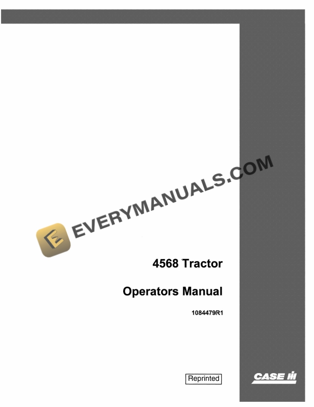 Case 4568 Tractor Operator Manual 1084479R1 PDF 3 Case 4568 Tractor Operator Manual 1084479R1 PDF