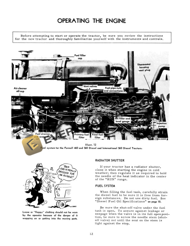 Case 460, 560 Diesel Tractor Operator Manual 1014367R2 PDF 4 Case 460, 560 Diesel Tractor Operator Manual 1014367R2 PDF - Image 2