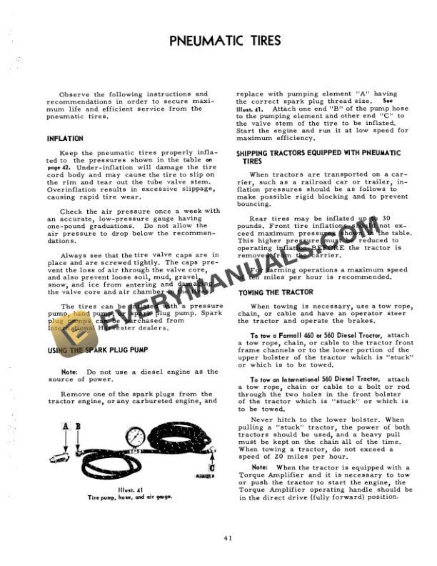 Case 460, 560 Diesel Tractor Operator Manual 1014367R2 PDF 6 Case 460, 560 Diesel Tractor Operator Manual 1014367R2 PDF - Image 4