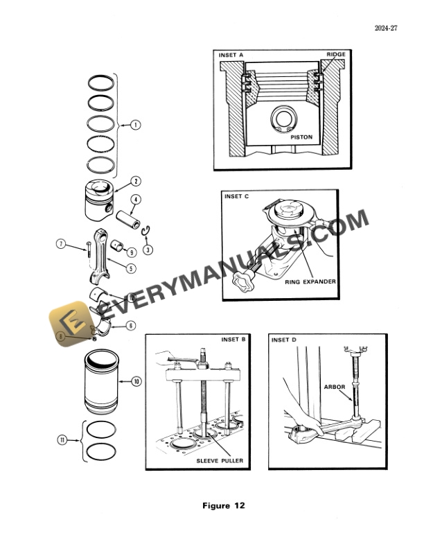 Case 480 Series B Tractor Service Manual 9-72255-2