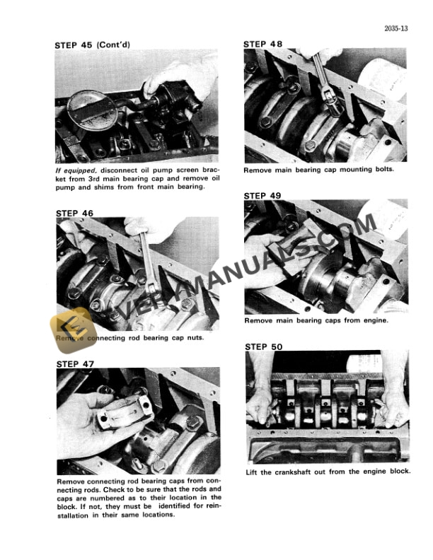 Case 480C Loader Backhoe Service Manual 7-43650-2