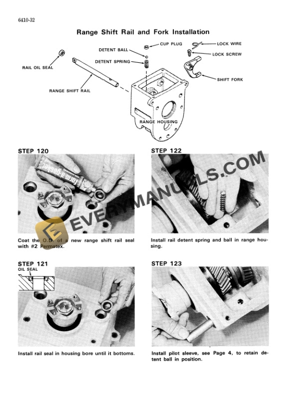 Case 480C Loader Backhoe Service Manual 7-43650-5