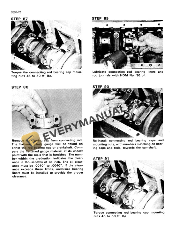 Case 480D, 480LL Tractor Service Manual 9-69260-2
