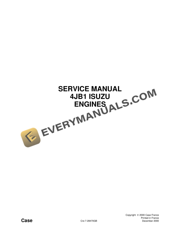 case 4jb1 isuzu engine service manual 7 28470gb 1