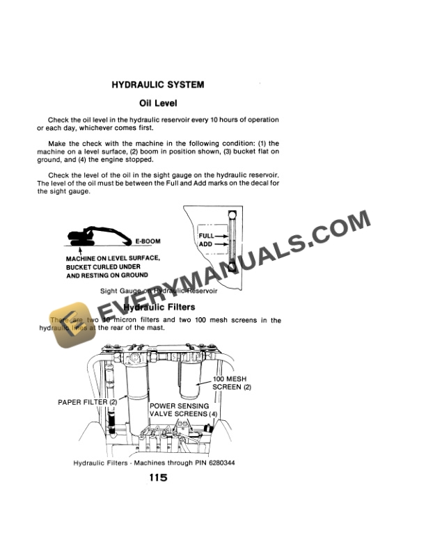 Case 50 Series D Crawler Operator Manual S406235-M1-5