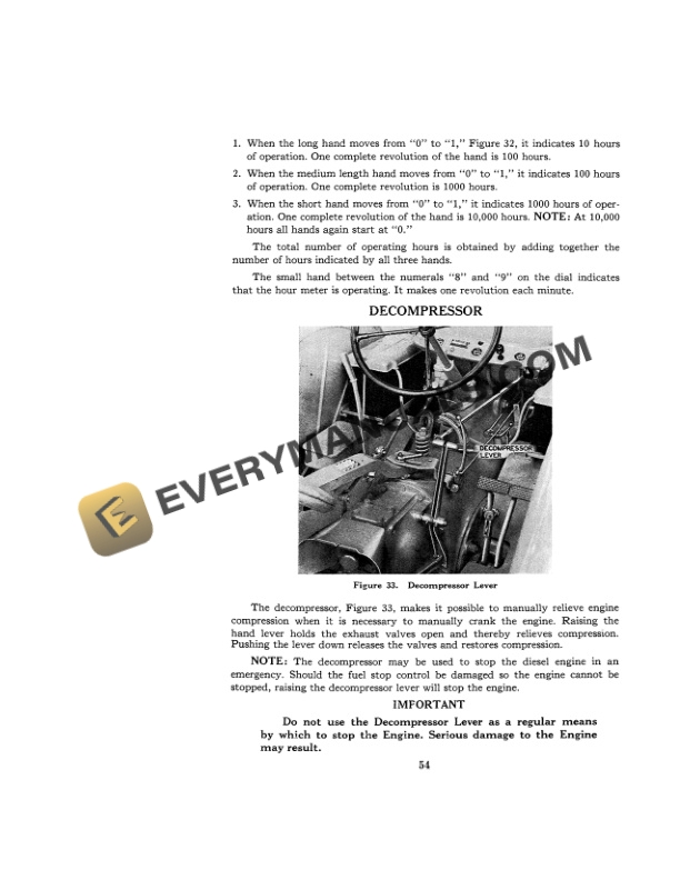 Case 500 Tractor Operator Manual 5676-3