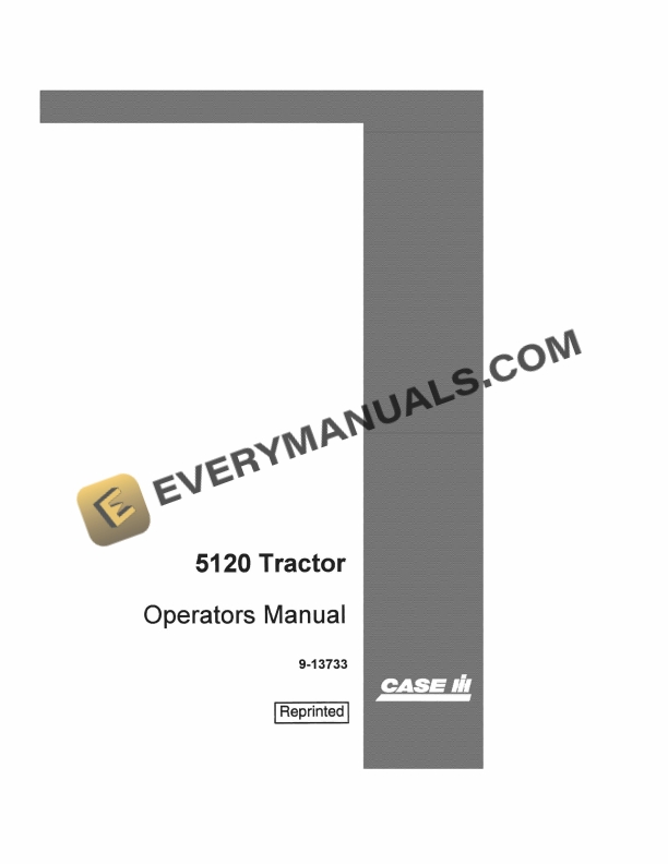 Case 5120 Tractor Operator Manual 9-13733 PDF 2 case 5120 tractor operator manual 9 13733 1