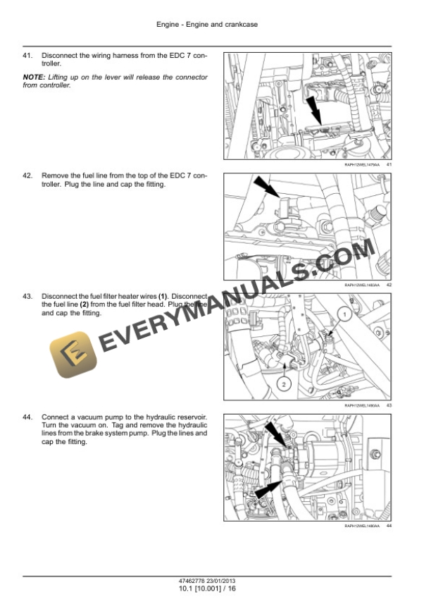 Case 521F Tier 4 Wheel Loader Service Manual 47499072 PDF 4 Case 521F Tier 4 Wheel Loader Service Manual 47499072 PDF - Image 2