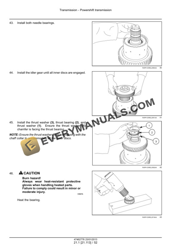 Case 521F Tier 4 Wheel Loader Service Manual 47499072 PDF 7 Case 521F Tier 4 Wheel Loader Service Manual 47499072 PDF - Image 5