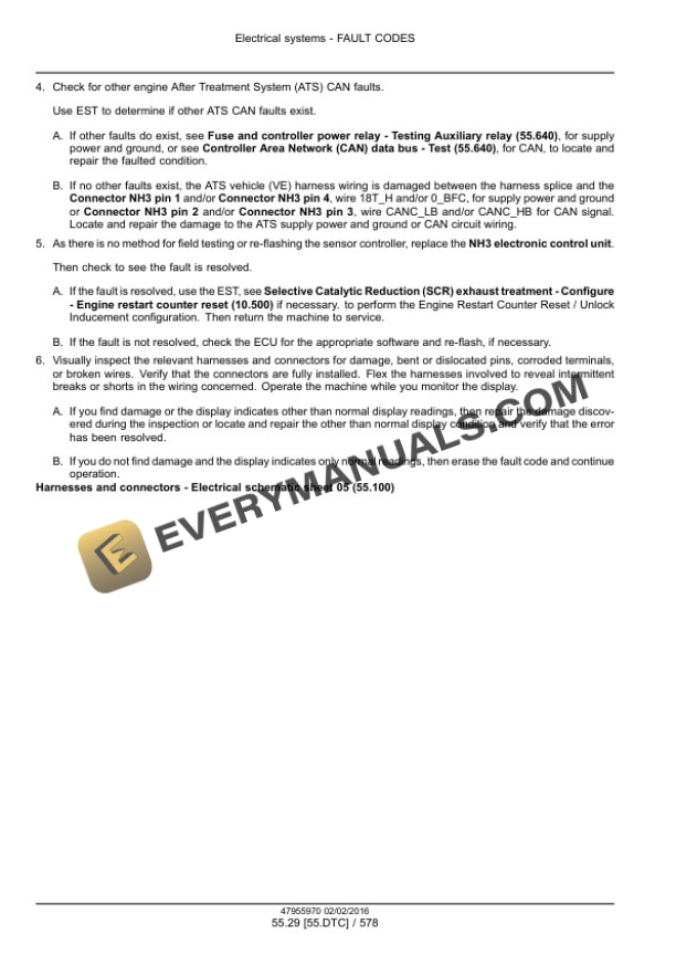 Case 521F Tier 4B (Final) Wheel Loader Service Manual 47979866-3