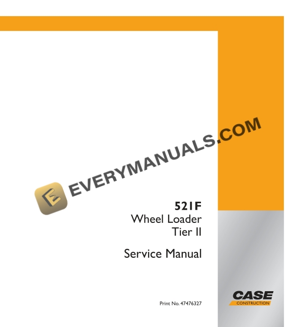 case 521f wheel loader tier ii service manual 47476327 1