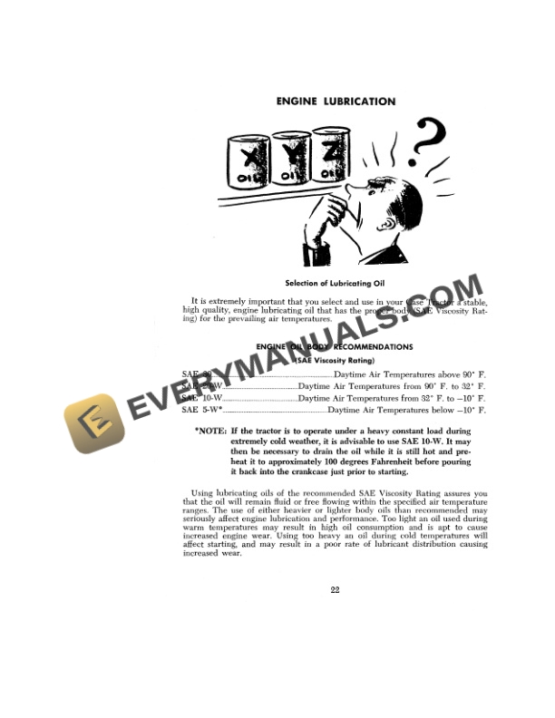 Case 540, 540C, 541, 541C Wheel Tractor Operator Manual 9-912-2