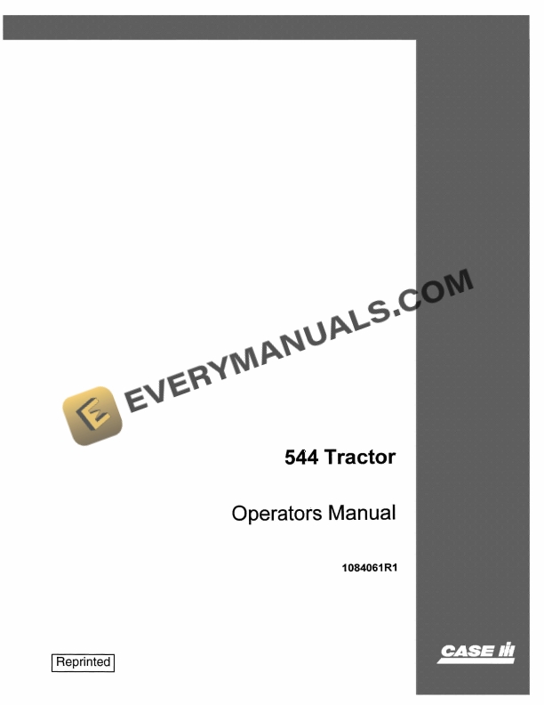 Case 544 Tractor Operator Manual 1084061R1 PDF 2 case 544 tractor operator manual 1084061r1 1