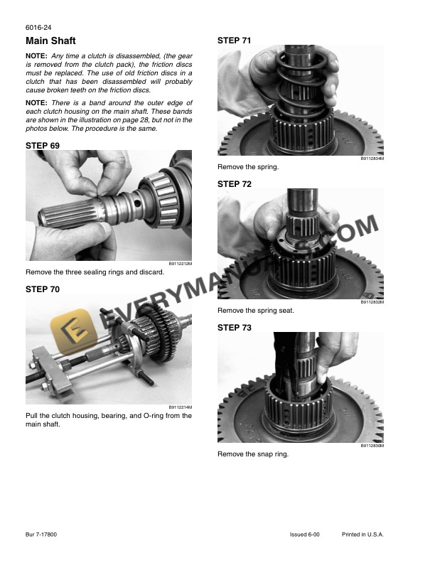 Case 550H Crawler Service Manual 7-16170-4