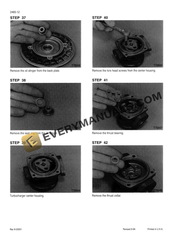 Case 570LXT Loader Landscaper Service Manual 7-50773-2