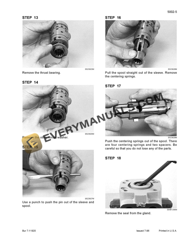 Case 570LXT Series 2 Loader Landscaper Service Manual 7-10411-2