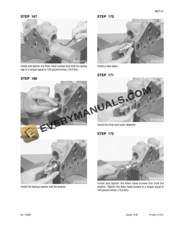 Case 570LXT Series 2 Loader Landscaper Service Manual 7-10411-5