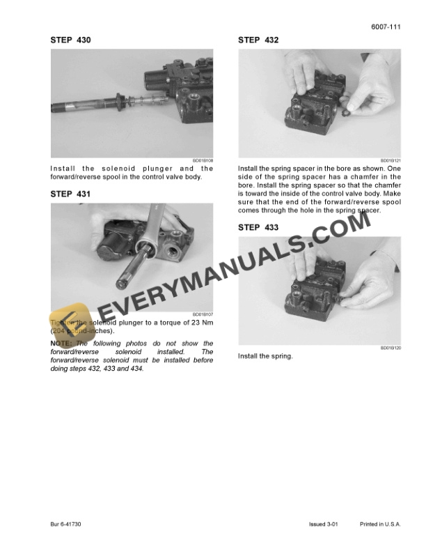 Case 570MXT Loader Landscaper Service Manual 6-43571-4