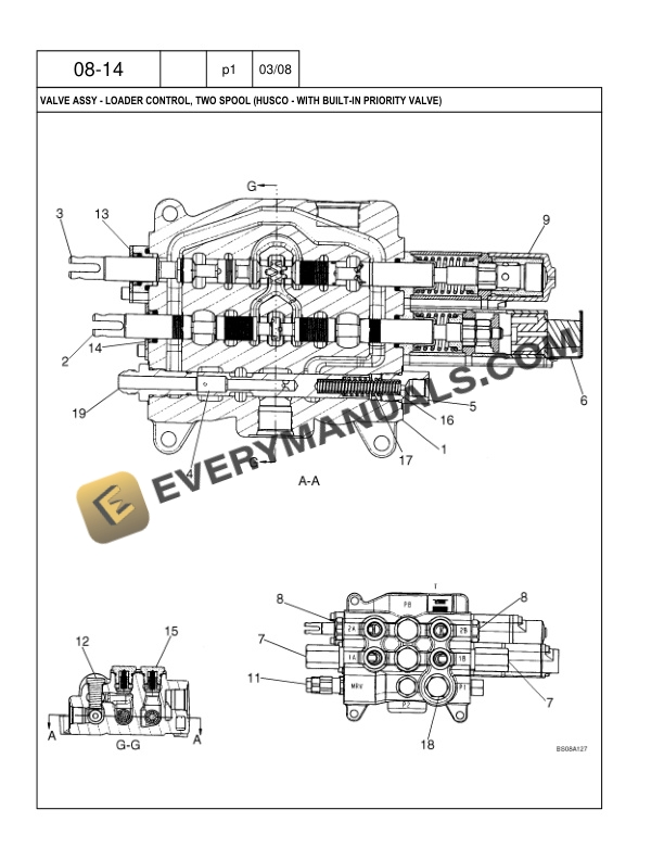 Case 570MXT Series 3 Tier 3 Loader Landscaper Parts Catalog 87659341 NA-4