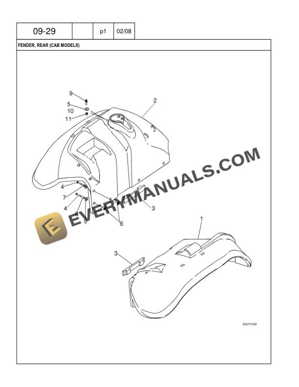 Case 570MXT Series 3 Tier 3 Loader Landscaper Parts Catalog 87659341 NA-5