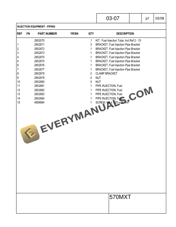 Case 570MXT Series 3 Tier 3 Loader Landscaper Parts Catalog 87659341NA-2