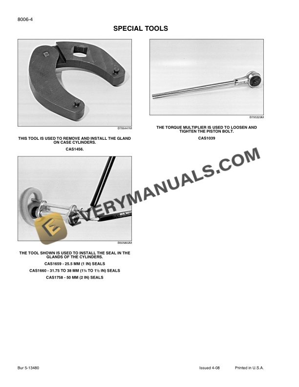 Case 570MXT Series 3 Tier 3 Loader Landscaper Repair Manual 87728463NA-5