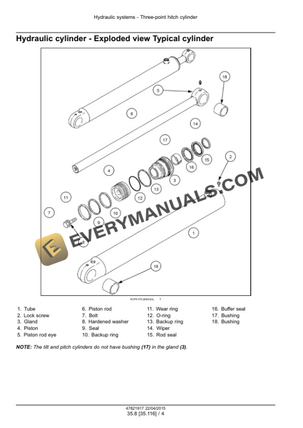 Case 570N EP Tier 4B (Final) Tractor Loader Service Manual 47881782 PDF 6 Case 570N EP Tier 4B (Final) Tractor Loader Service Manual 47881782 PDF - Image 4