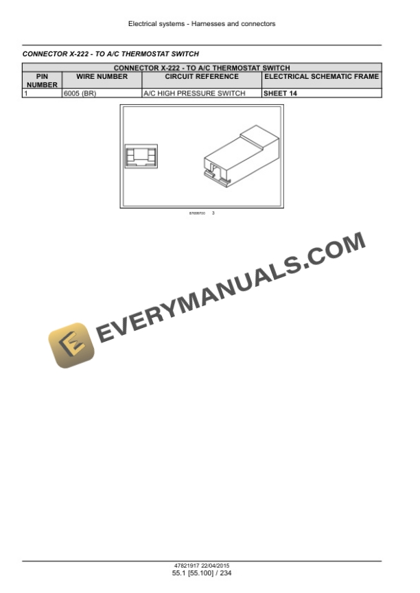 Case 570N EP Tier 4B (Final) Tractor Loader Service Manual 47881783-4