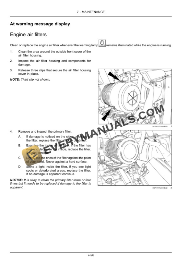 Case 570NXT Tier 4 Tractor Loader Operator Manual 47492950-4