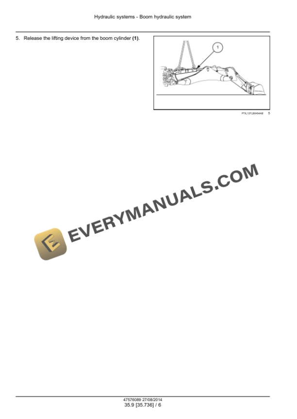 Case 570T Backhoe Loader Service Manual 47576089 PDF 6 Case 570T Backhoe Loader Service Manual 47576089 PDF - Image 4