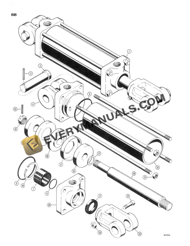 Case 580 Forklift Construction King Parts Catalog 994-5