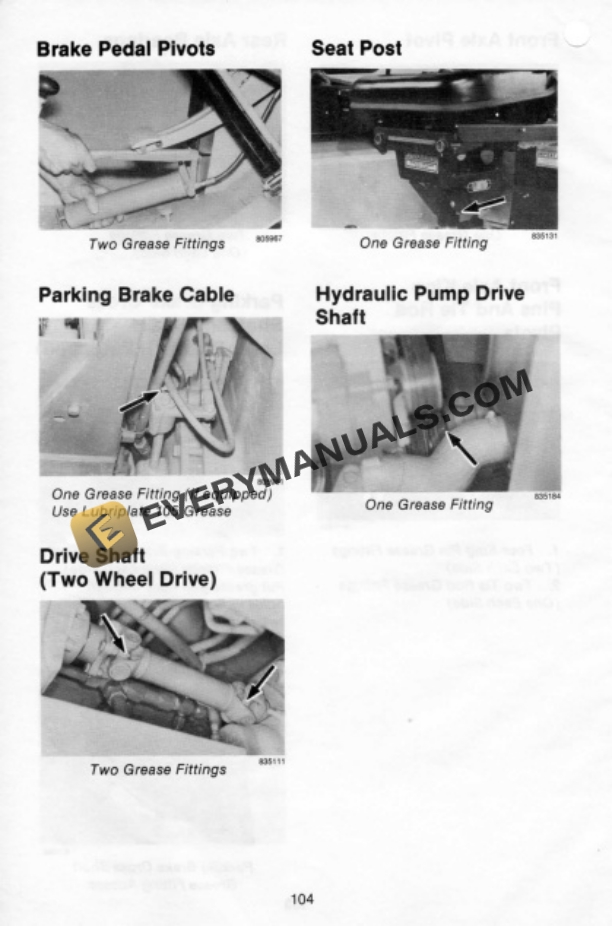 Case 580 Super E Loader Backhoe Operator Manual 9-8893-4