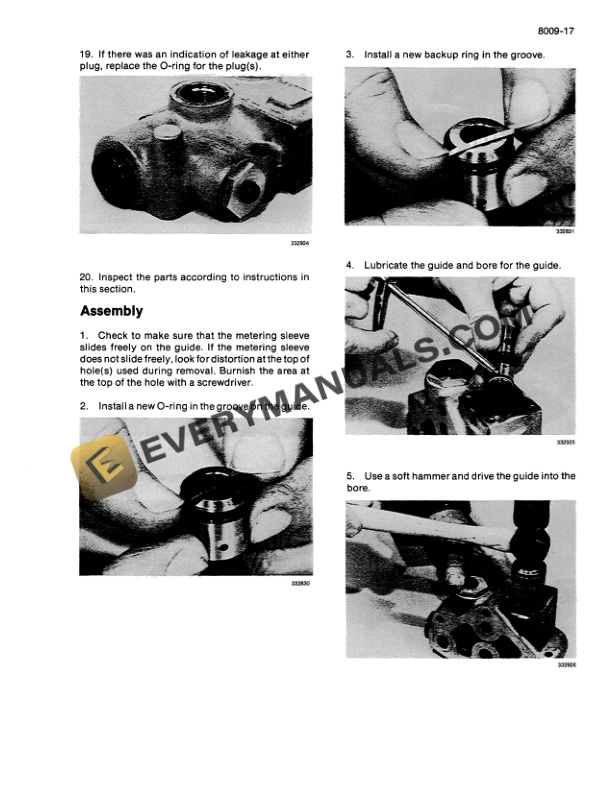 Case 580 Super E Loader Backhoe Service Manual 8-41701-R3-5