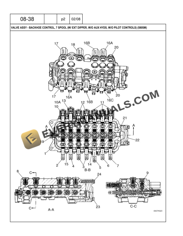 Case 580 Super M, 580 Super M+ Series 3 Loader Backhoe Parts Catalog 87632284NA PDF 4 Case 580 Super M, 580 Super M+ Series 3 Loader Backhoe Parts Catalog 87632284NA PDF - Image 2