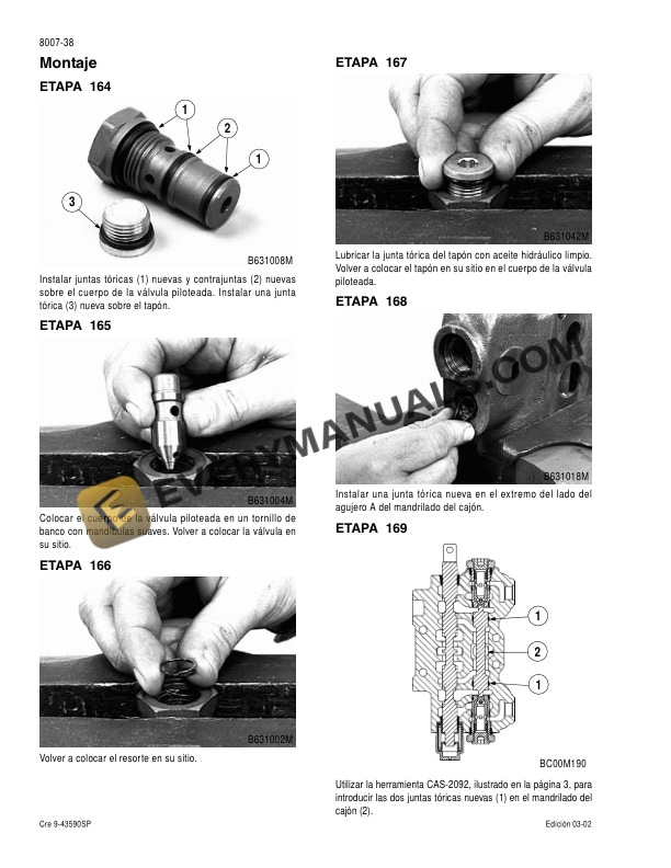 Case 580M, 580 Super M, 590 Super M Loader Excavator Service Manual 9-42940-5