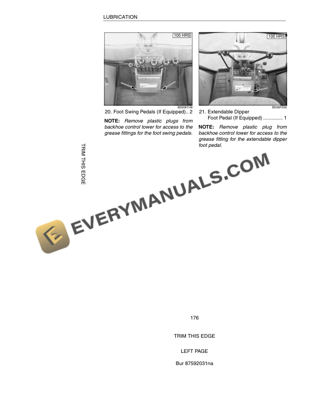 Case 580M, 580M Turbo, 580 Super M, 580 Super M+, 590 Super M Series 2 Loader Backhoe Operator Manual 87592031-4